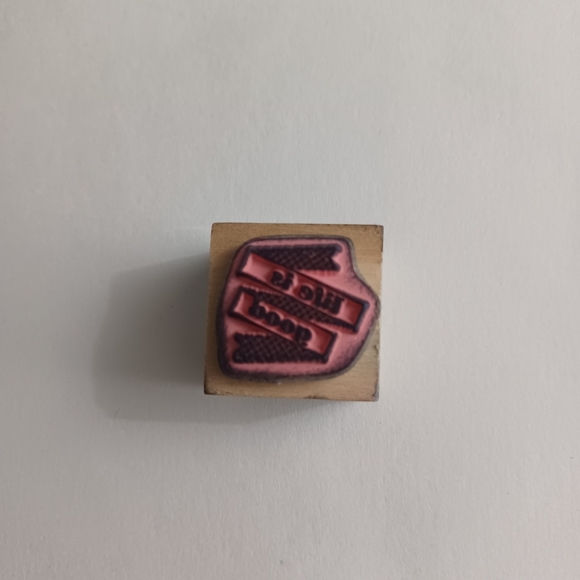 🔥4/$20 Studio G "Life Is Good" Phrase Wood/Rubber Stamp 2013 Mounted *INK STAIN - Picture 3 of 8